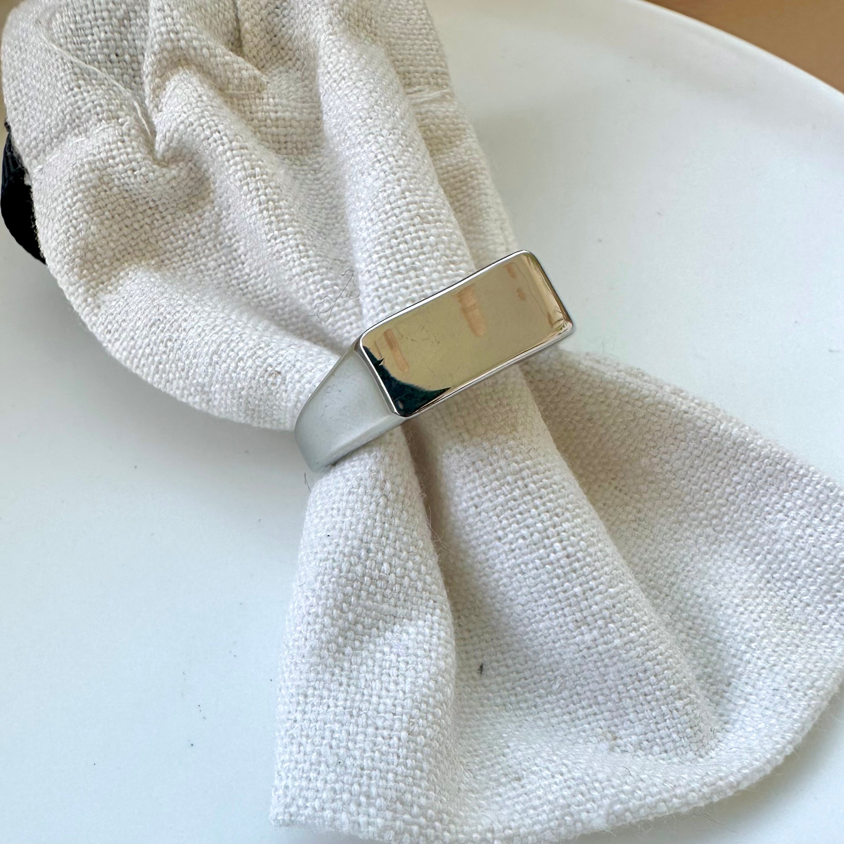 Bague YGAMA en acier inoxydable