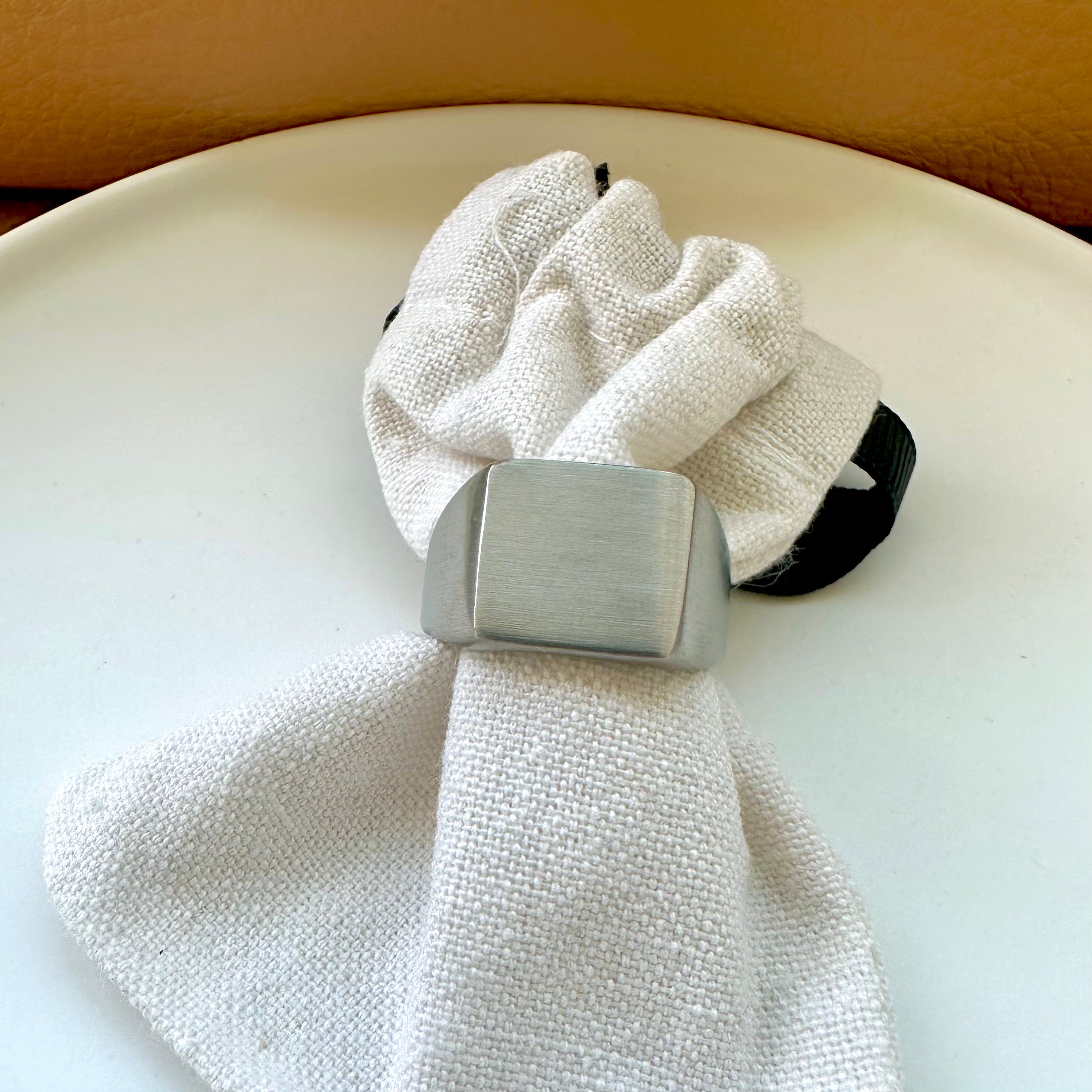 Bague YGAMA en acier inoxydable