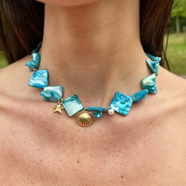 Collier et bracelet Poé