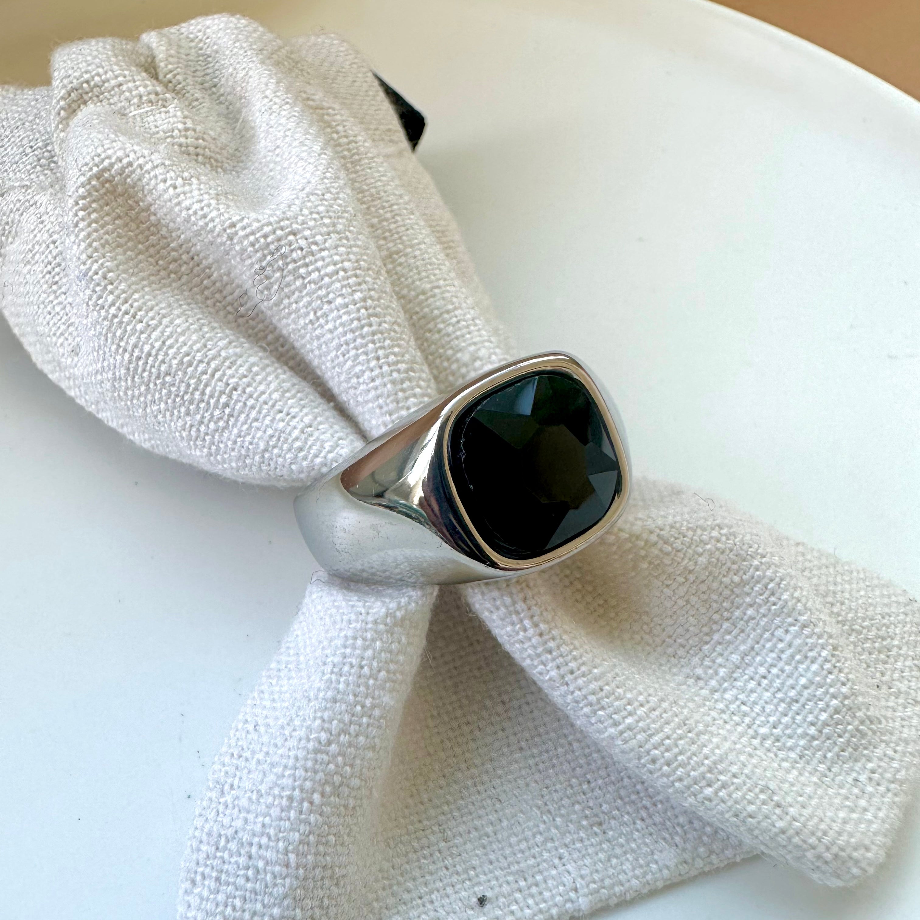 Bague YGAMA en acier inoxydable