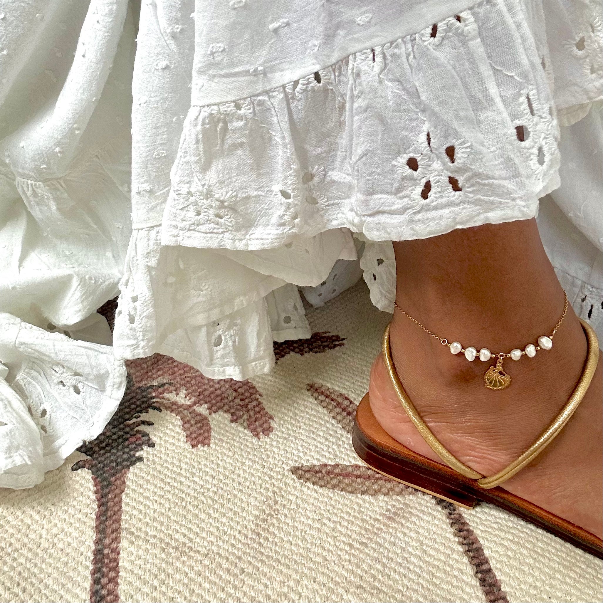 Bracelet de cheville Fanm Maloya