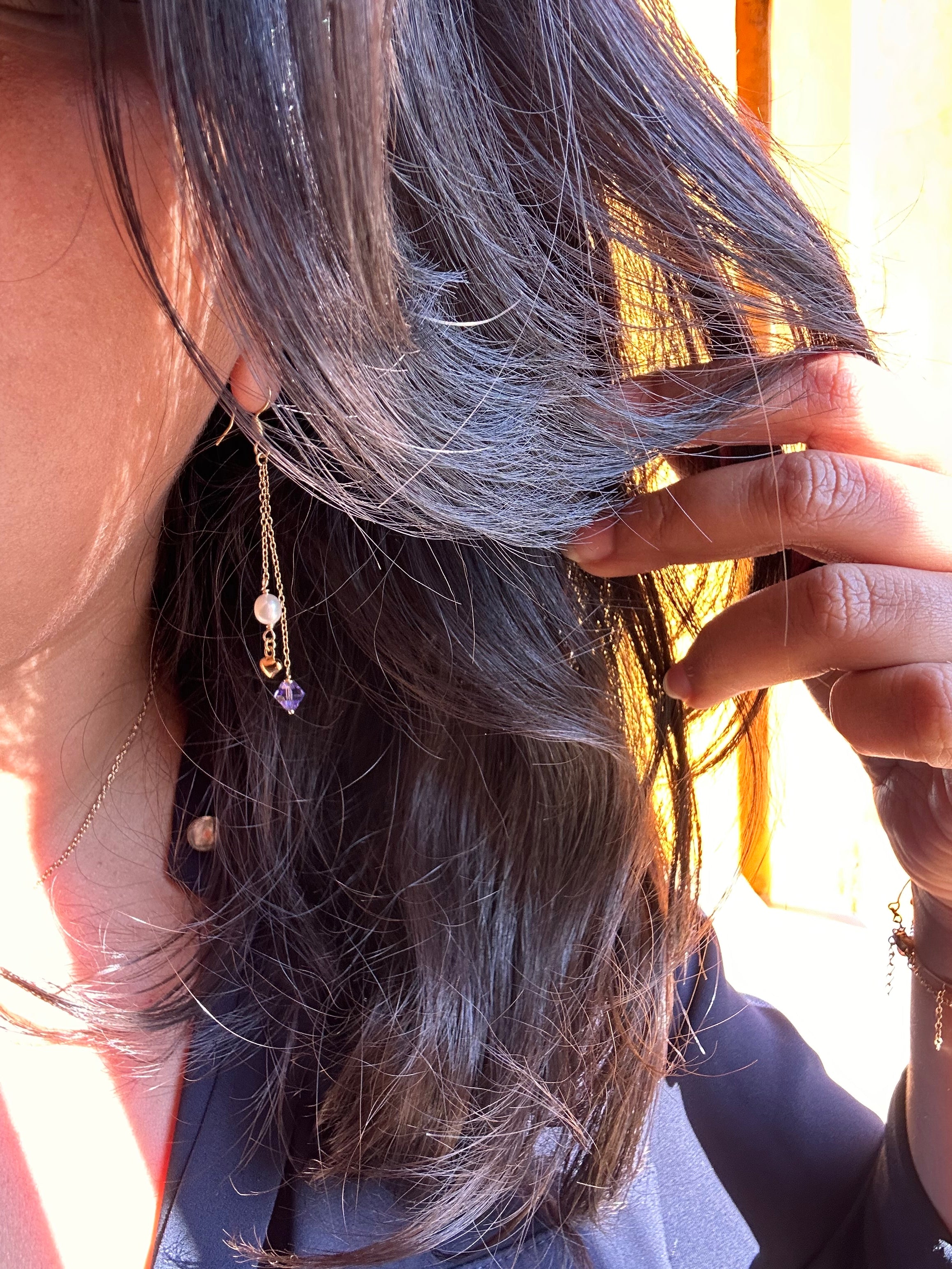 Boucles d’oreilles Esmeralda