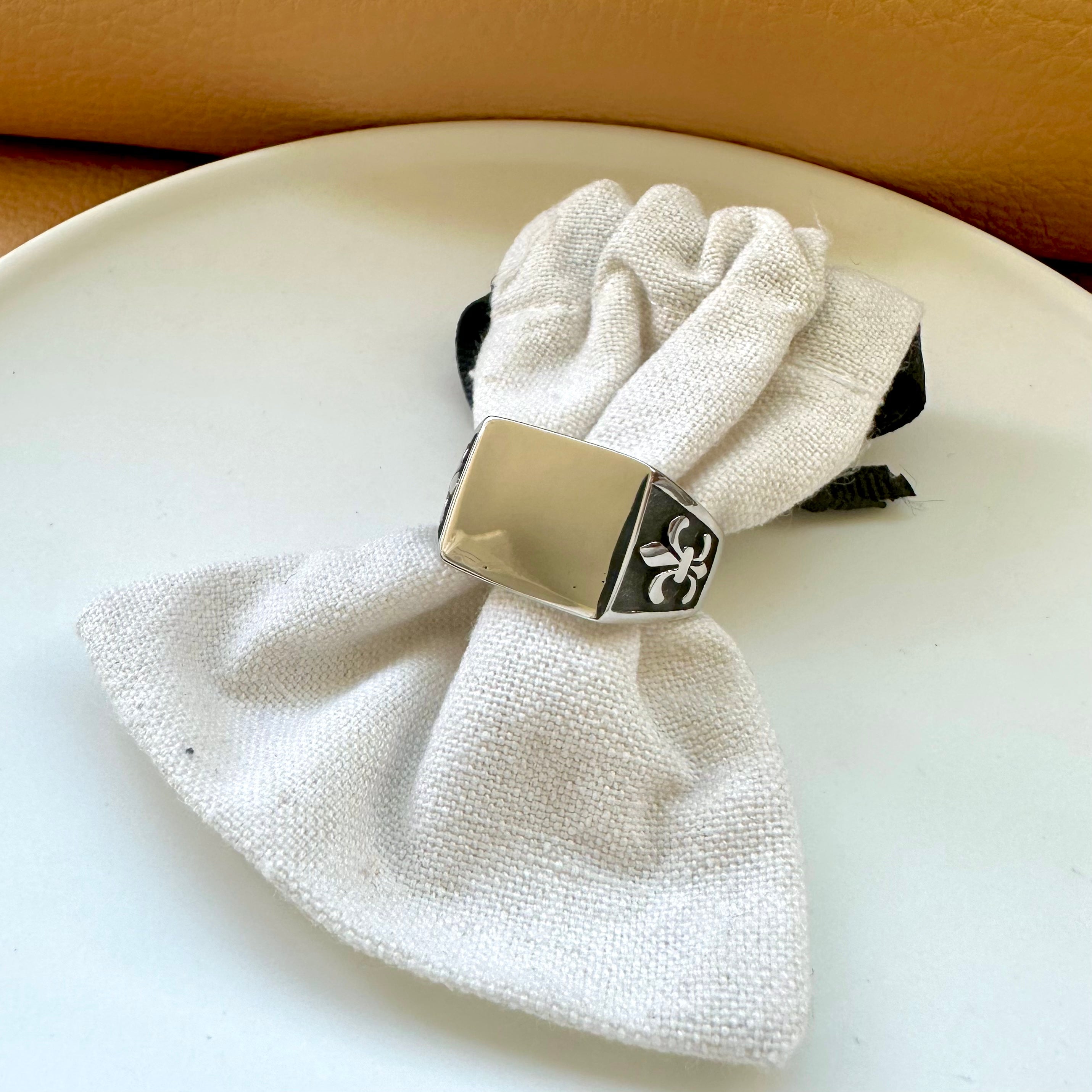 Bague YGAMA en acier inoxydable