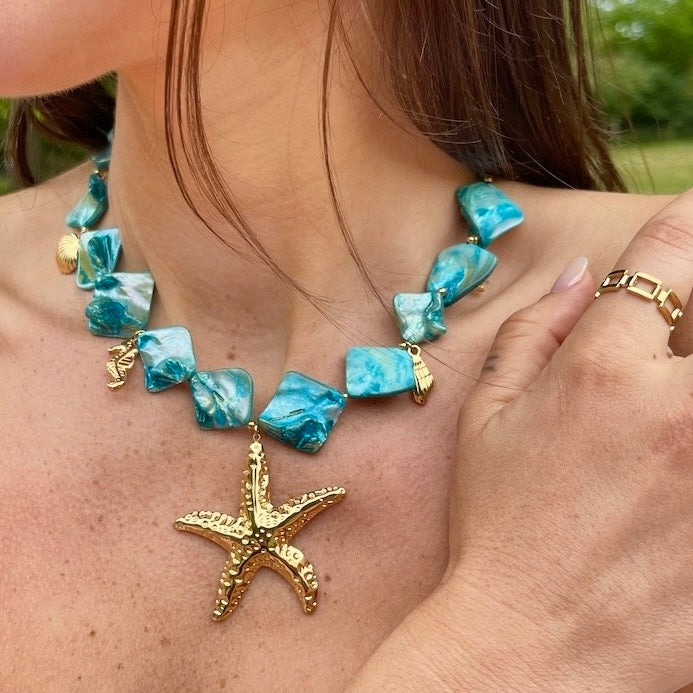 Collier et bracelet Poé