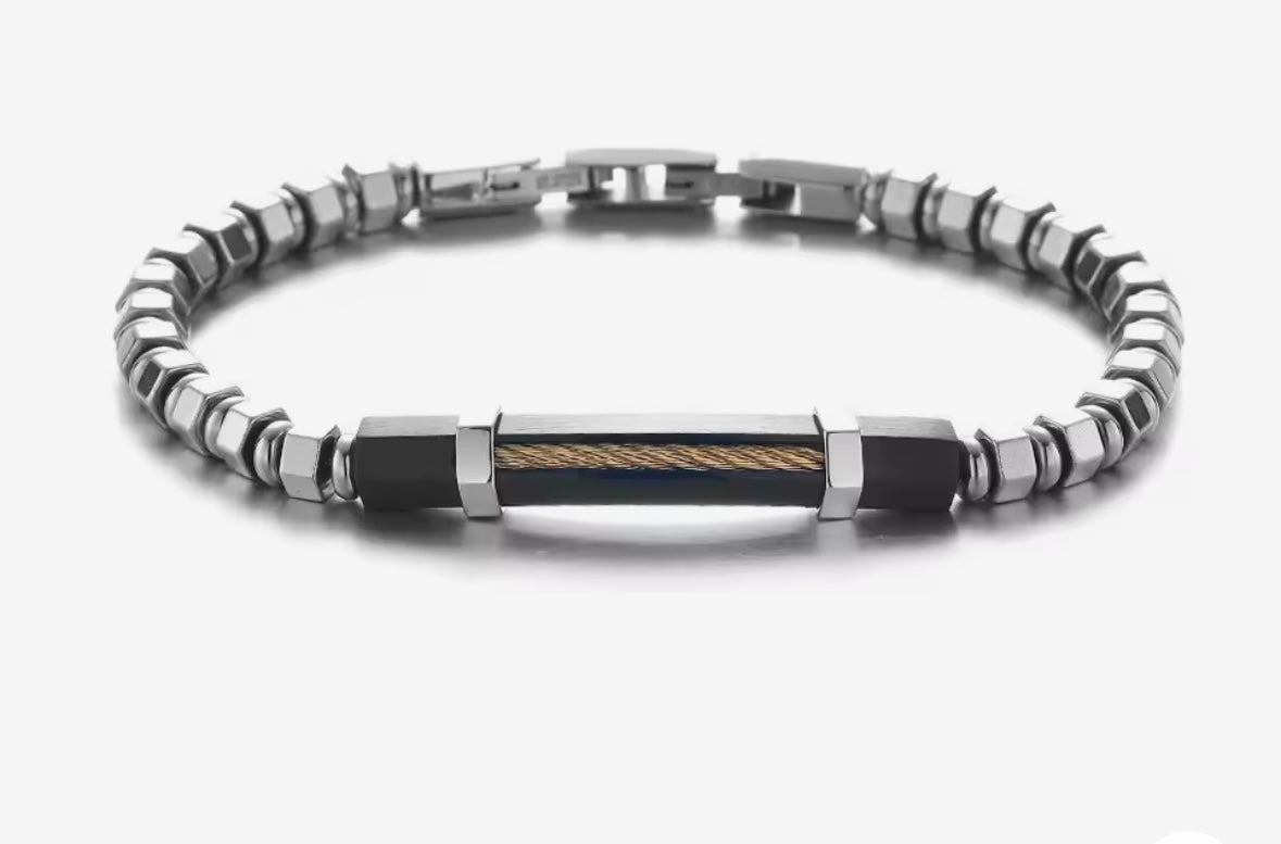 Bracelet YGAMA en acier inoxydable